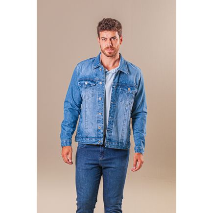 Jaqueta Jeans Masculina