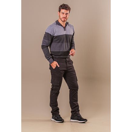 Calça Skinny Cargo Masculina
