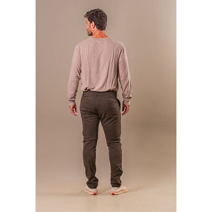 Calça Social sarja Super Skinny Masculina