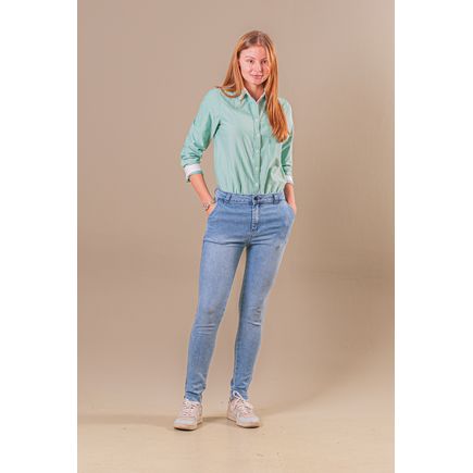 Calça Jeans Social Cigarrete Feminina