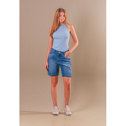 Bermuda Jeans Feminina