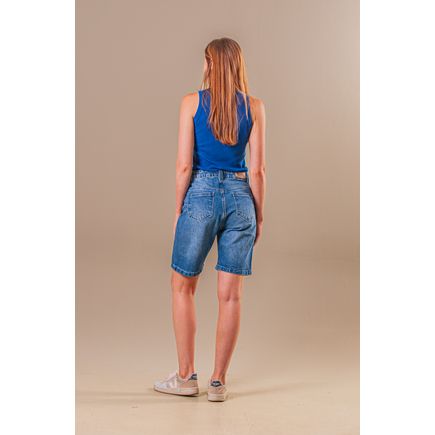 Bermuda Jeans Jorts Feminina