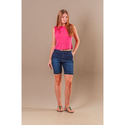 Bermuda Social Jeans Feminina