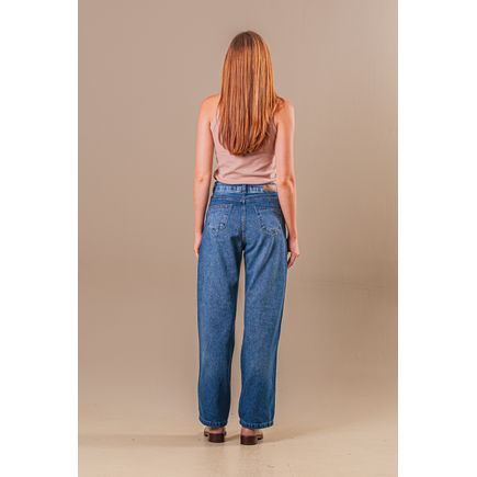 Calça Jeans Wide Leg Feminina