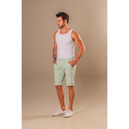 Bermuda Social Linho Masculina