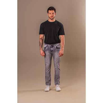 Calça Jeans Tradicional Skinny Masculina