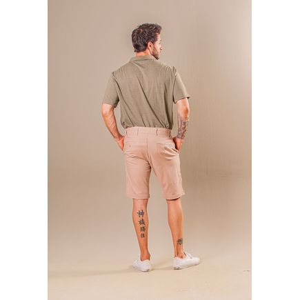 Bermuda Social Linho Masculina