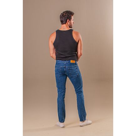 Calça Jeans Tradicional Skinny Masculina