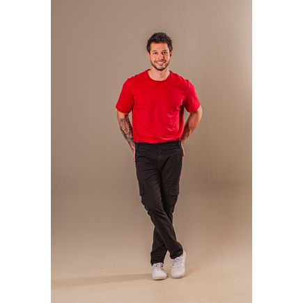 Calça Skinny Cargo Masculina