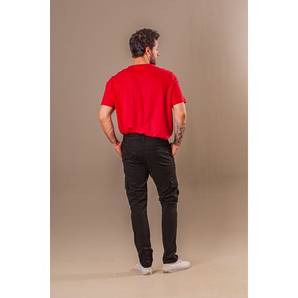 Calça Skinny Cargo Masculina