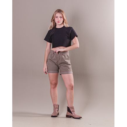 Short Sarja Feminino