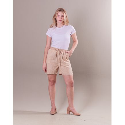 Short Sarja Linho Feminino
