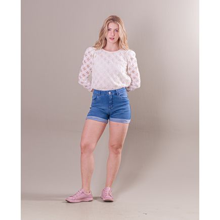 Short Jeans B/ Virada