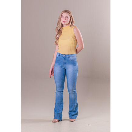 Calça Jeans Flare Feminina