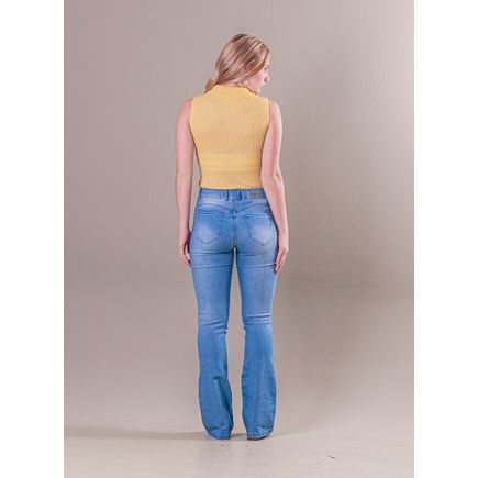 Calça Jeans Flare Feminina