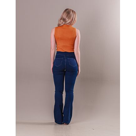 Calça Jeans Flare Feminina