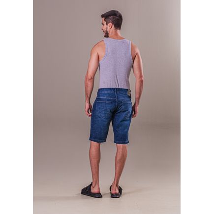 Bermuda Jeans Tradicional Masculina