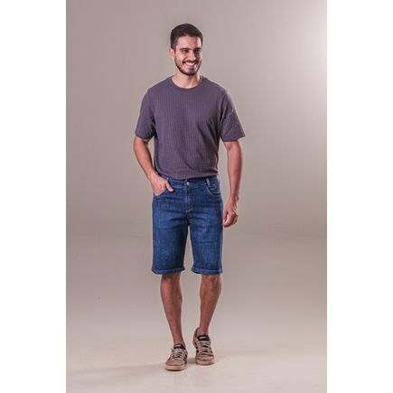 Bermuda Jeans Tradiconal Masculina
