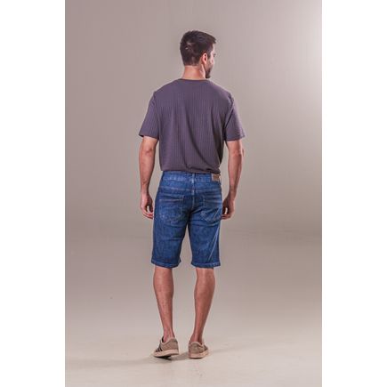 Bermuda Jeans Tradiconal Masculina