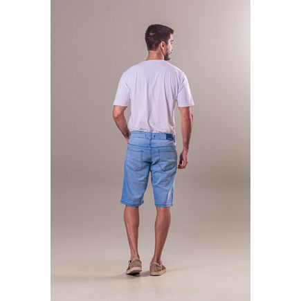 Bermuda Jeans Tradicional Masculina