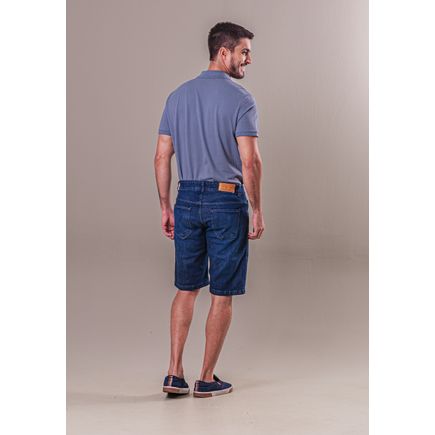 Bermuda Jeans Tradicional Masculina
