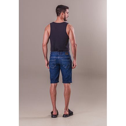 Bermuda Jeans Tradicional Masculina