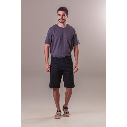 Bermuda Jeans Tradicional Masculina