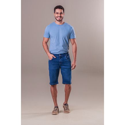 Bermuda Jeans Masculina