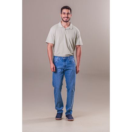Calça Jeans Tradicional Skinny Masculina