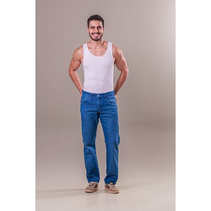 Calça Jeans Tradicional Skinny Masculina