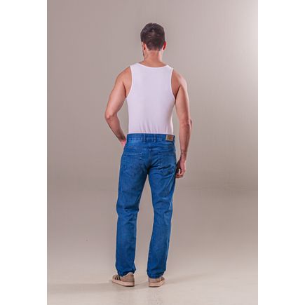 Calça Jeans Tradicional Skinny Masculina