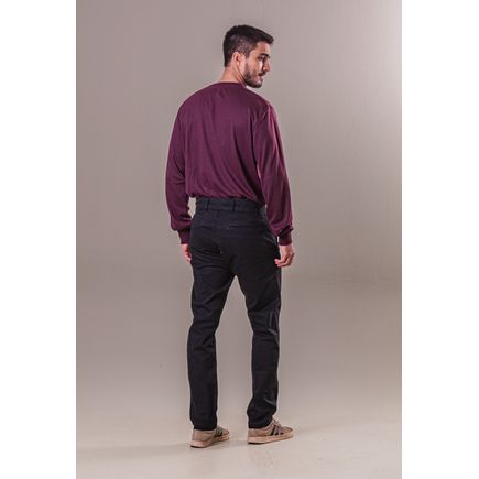 Calça Sarja Social Super Skinny Masculina