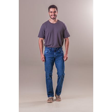 Calça Jeans Tradicional Skinny Masculina