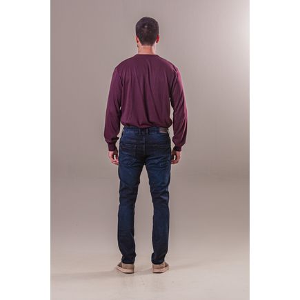 Calça Jeans Tradicional Skinny Masculina