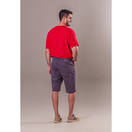 Bermuda Tradicional Sarja Masculina