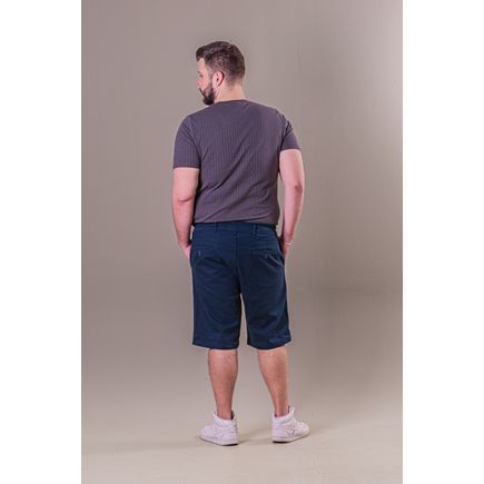 Bermuda Social Sarja Masculina Plus Size