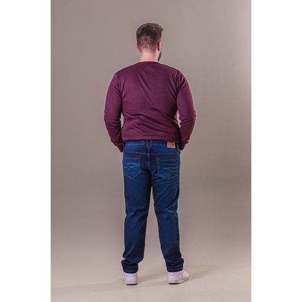 Calça Jeans Masculina Plus Size