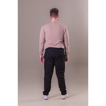 Calça Social Sarja Masculina Plus Size
