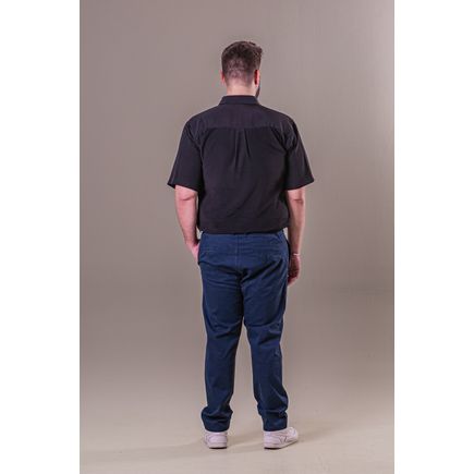 Calça Social Sarja Masculina Plus Size