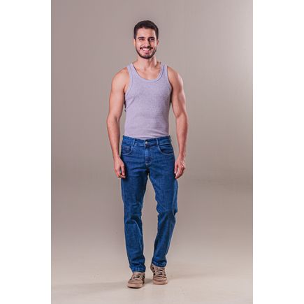 Calça Jeans Tradicional Skinny Masculina