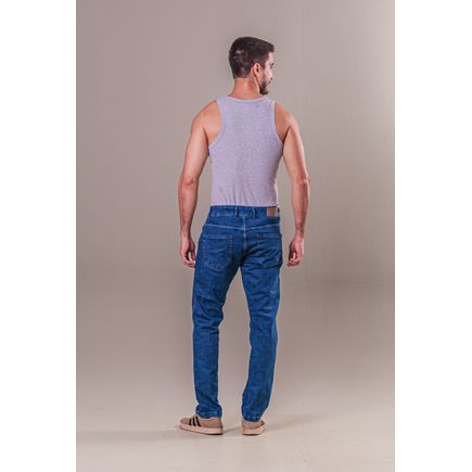 Calça Jeans Tradicional Skinny Masculina