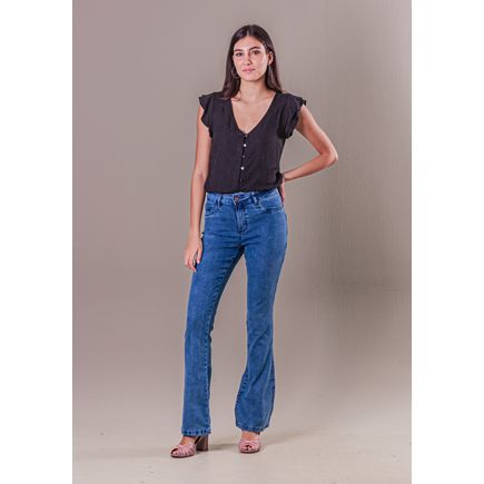 Calça Jeans Flare Feminina
