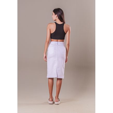 Saia Longa Sarja Feminina