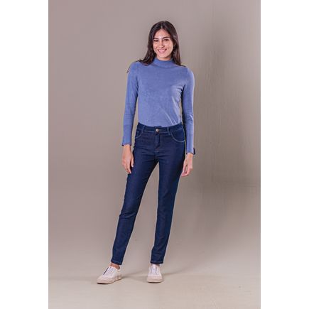 Calça Cigarrete Jeans Feminina