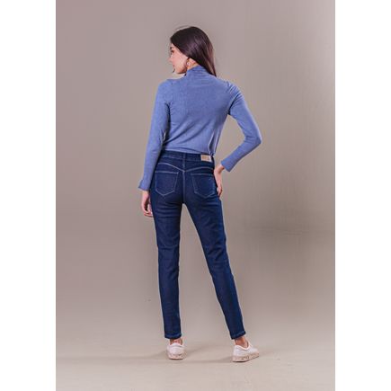 Calça Cigarrete Jeans Feminina