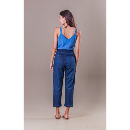Calça Jeans Pantacourt Feminina