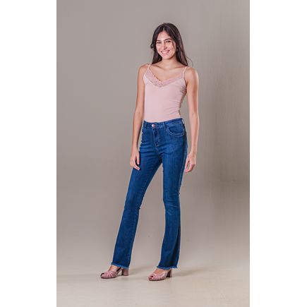 Calça Jeans Flare Feminina