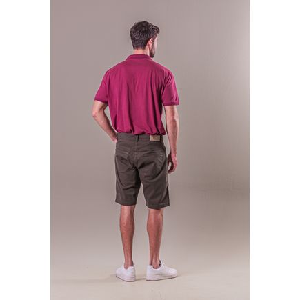 Bermuda Tradicional Sarja Masculina