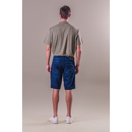 Bermuda Tradicional Jeans Masculina