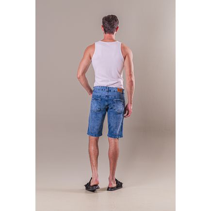 Bermuda Tradicional Jeans Masculina
